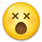 Dizzy Face emoji on LG